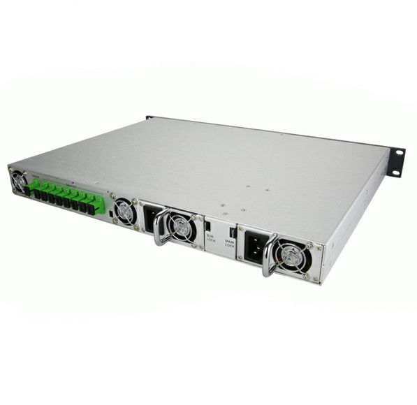 1550nm EDFA Optik Amplifikatör CATV Optik Lazer Harici Modülasyon Verici 9dBm 25 KM RF Çıkışı