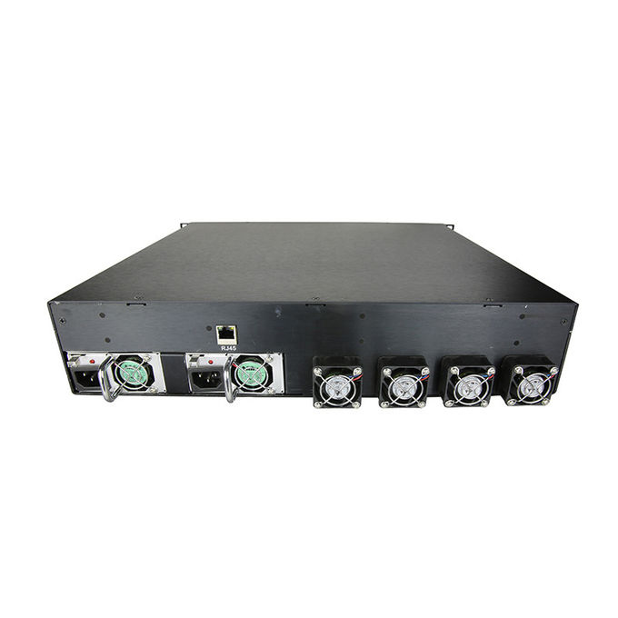 CATV PON için 32 Port Yüksek Güç Optik Amplifikatör EDFA 1550nm WDM 2U